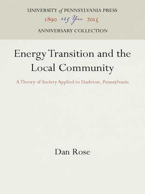 cover image of Energy Transition and the Local Community